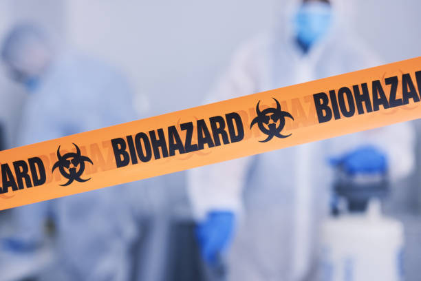 Professional Blood Cleanup technician working in Gladwyne, PA
